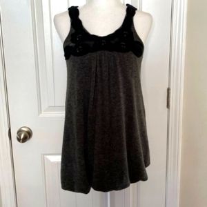 💕💙PURE vida gray/black sweater mini dress